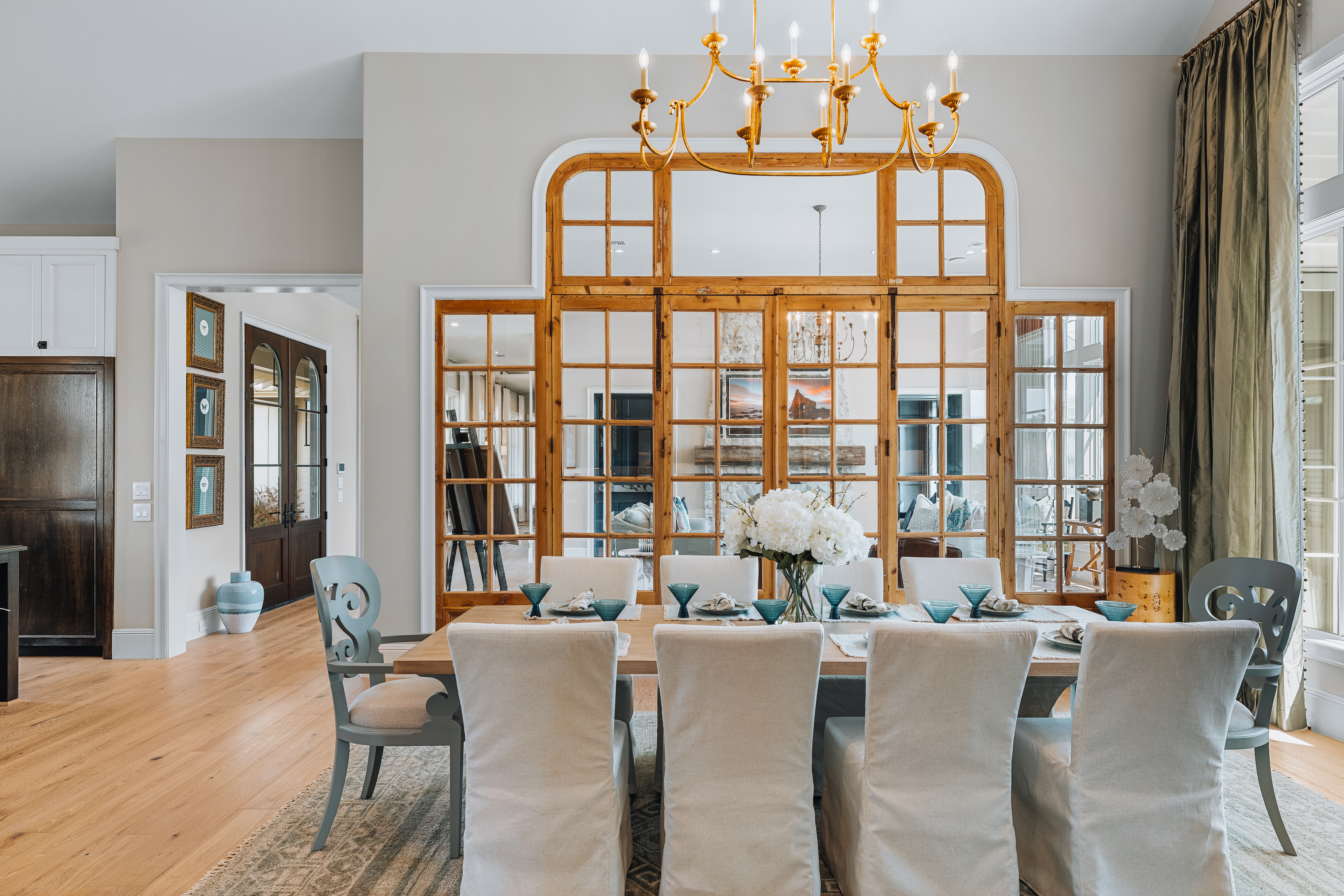 Designed for Gathering: The Story Behind the Antique Doors at 115 Reserve Way